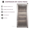 Hot sales compressor meat cabinets dry age fridge